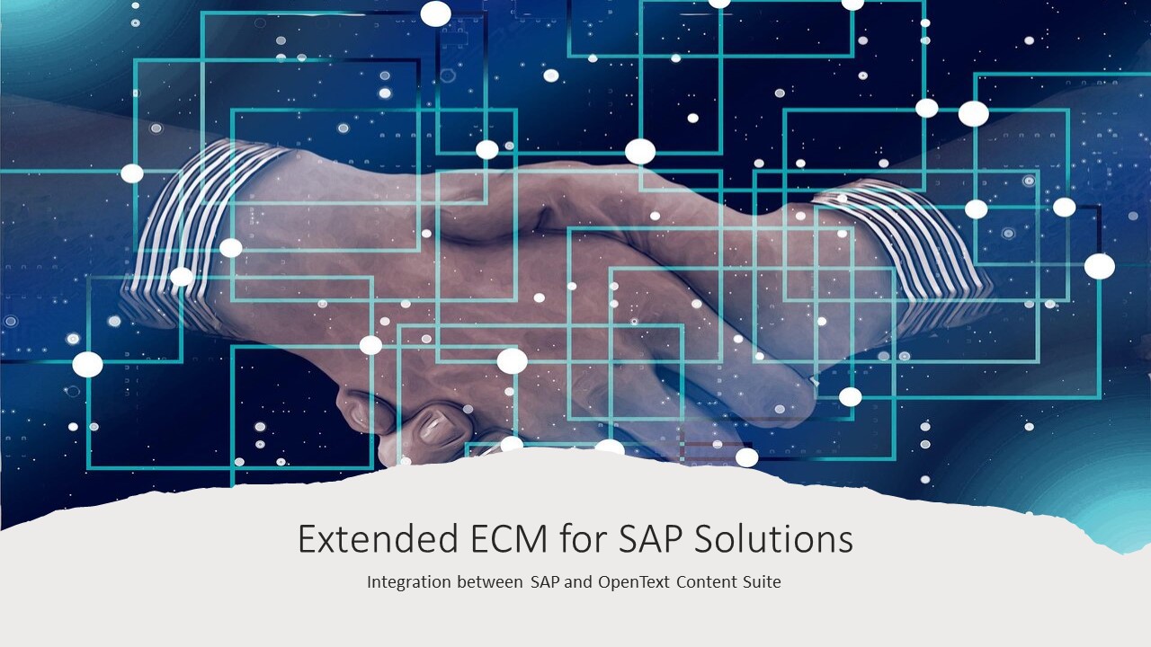 OpenText Extended ECM For SAP Solution – LearnECM